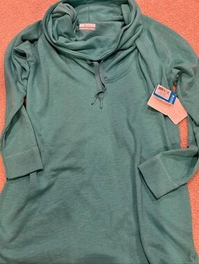 Columbia Teal Pullover North Alp Womens XL